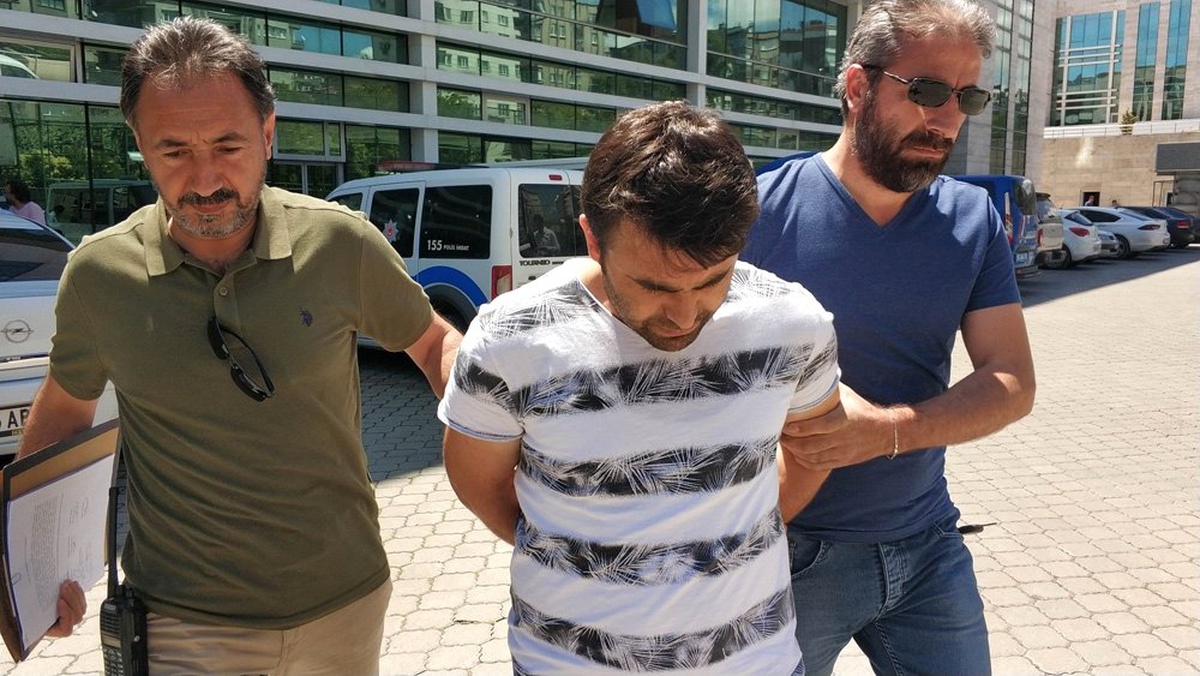 Adliyenin kapısını kırıp kaçmak isteyen şahıs tutuklandı