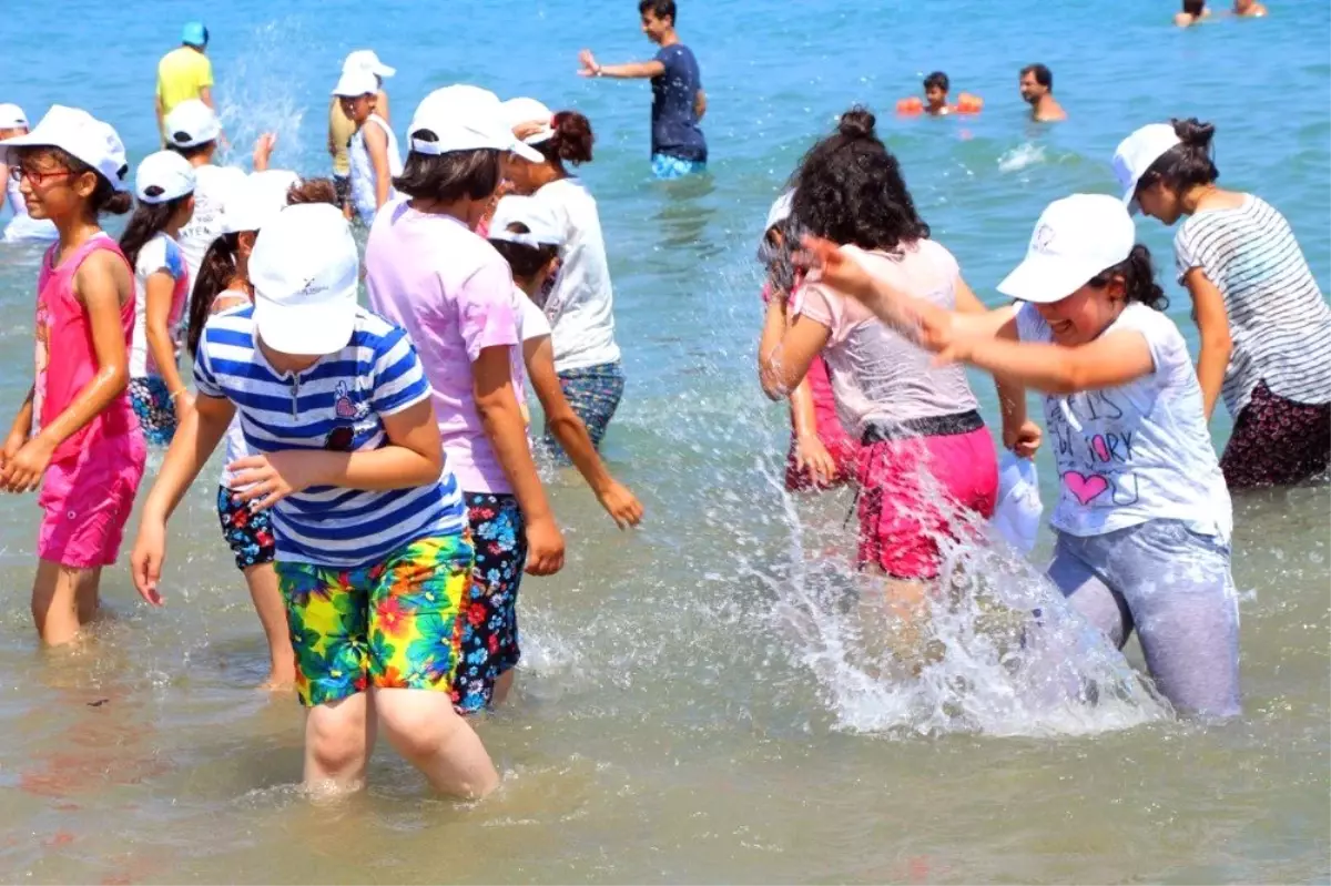 Deniz görmeyen çocukların hayali gerçek oldu