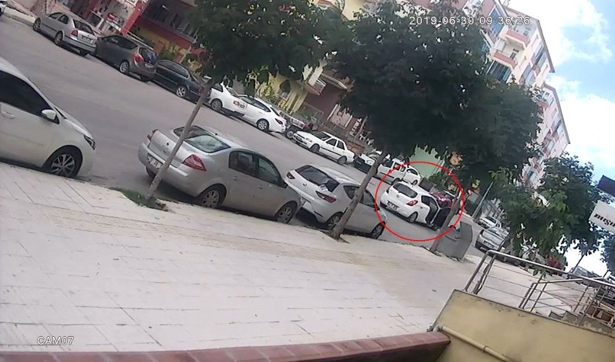 Eşi tarafından öldürülen kadının son görüntüleri ortaya çıktı