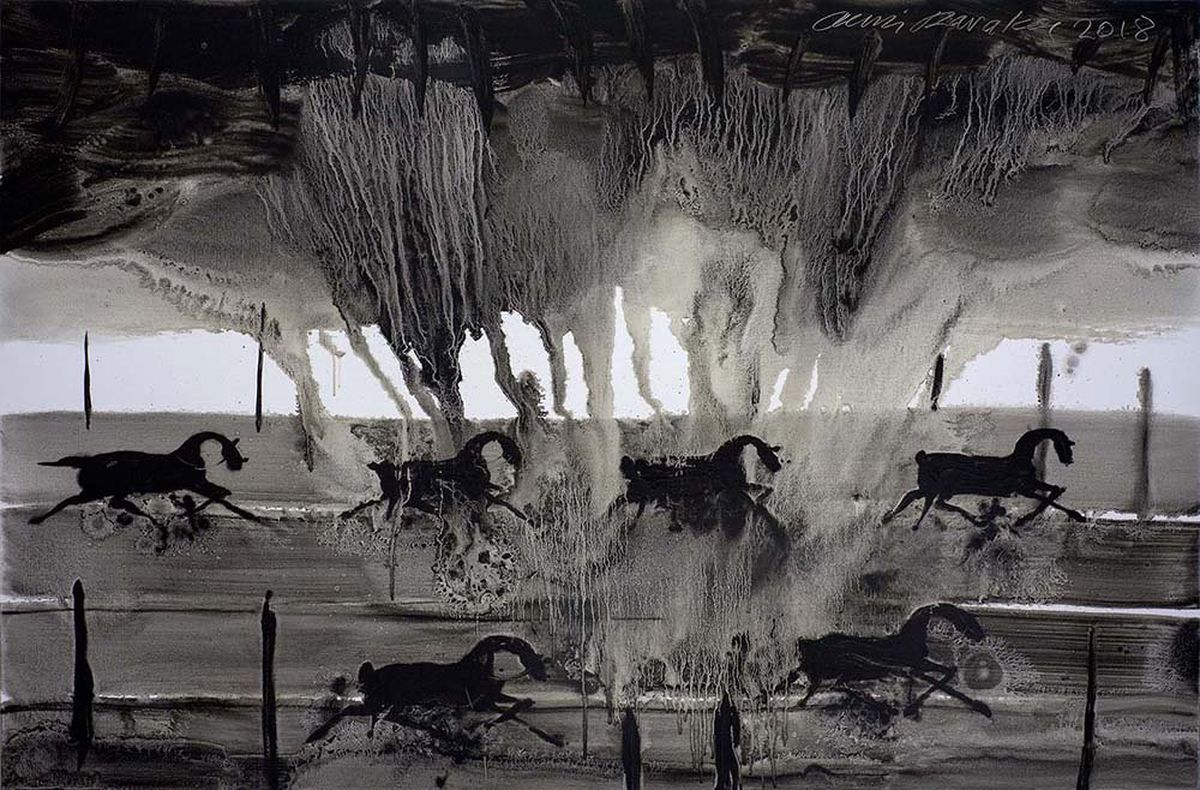 Fevzi Karakoç "Karya Hayali" // Art Suites Gallery Bodrum\'da