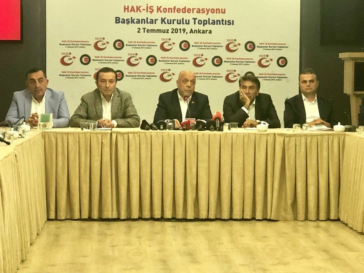 HAK-İŞ yönetimi açlık grevine gidecek
