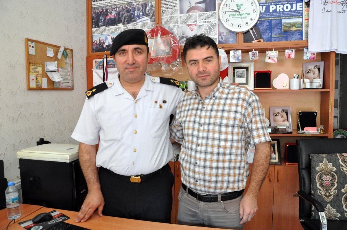 Jandarma komutanı Demir veda ziyaretlerine başladı