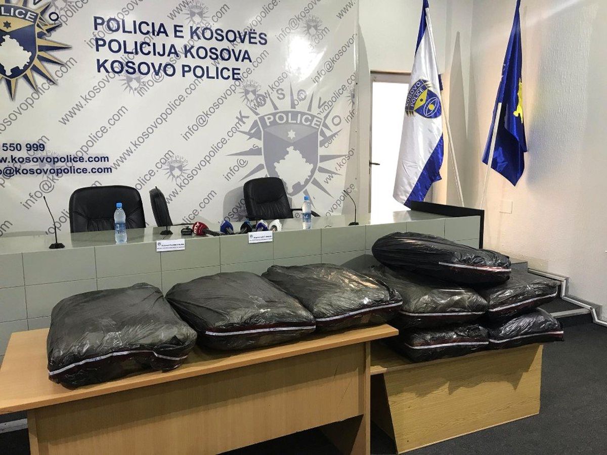 Kosova\'da 6 ayda 600 kilo uyuşturucu ele geçirildi