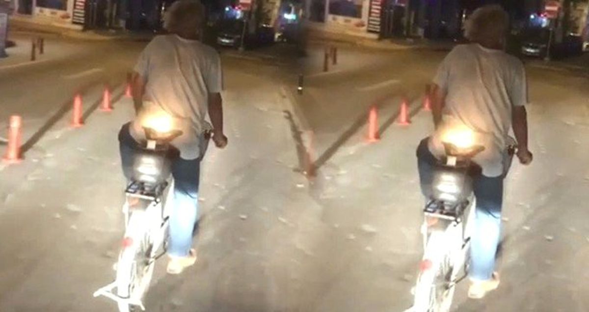 LPG\'li bisiklet görenleri şaşırttı