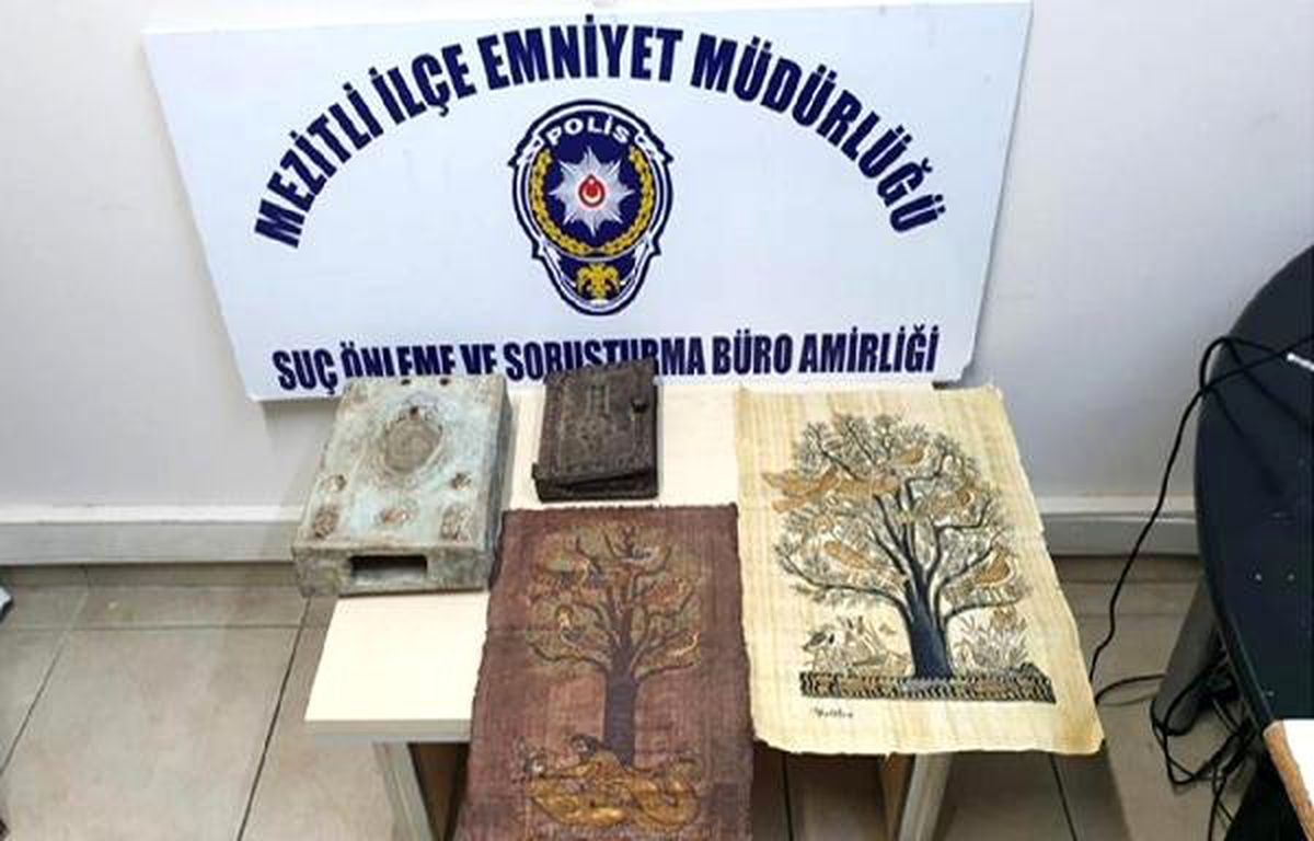 Mersin\'de el yazması İncil operasyonu