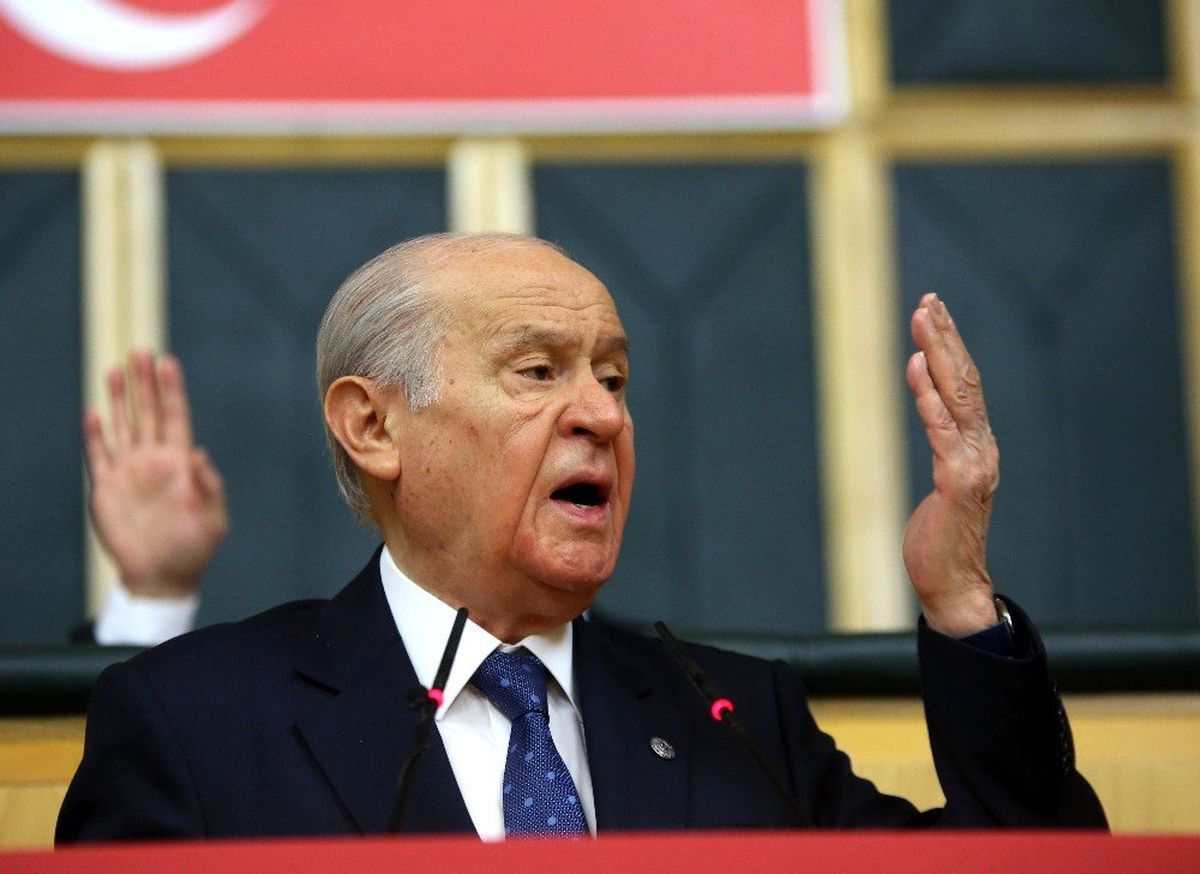 MHP Başkanı Bahçeli: "HDP\'yle aynı tarafta olandan bizim duyacağımız hiçbir şey yoktur"