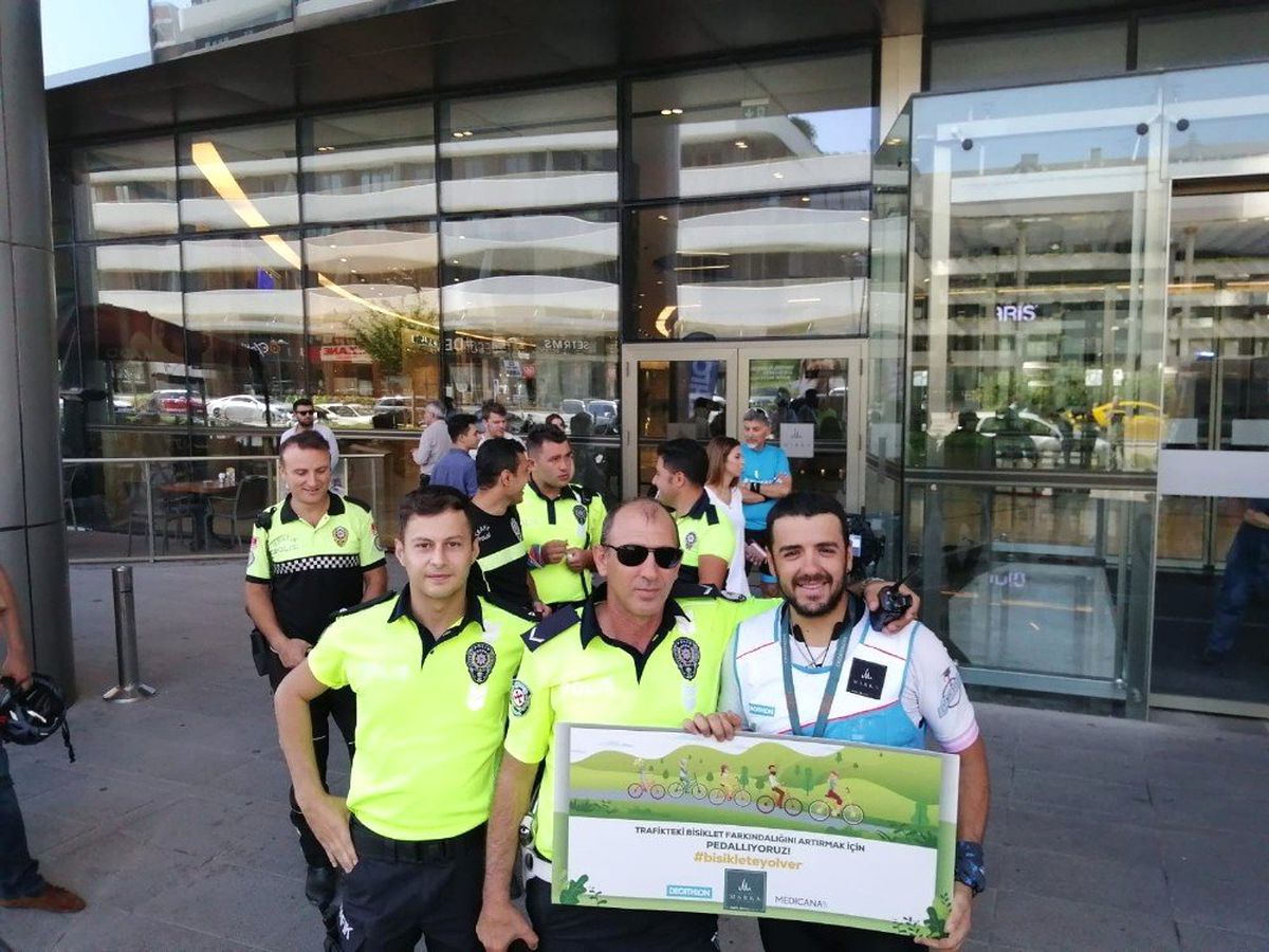 Pedallar bu kez farkındalık için döndü