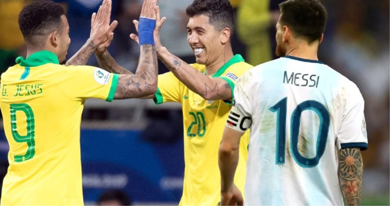 2019 Kupa Amerika\'da Brezilya, Messi\'li Arjantin\'i eleyip finale yükseldi