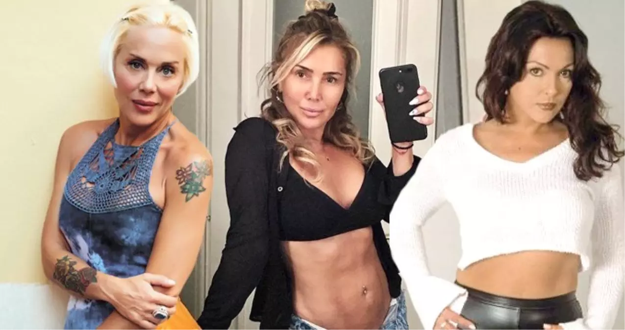 90\'ların yıldız isimlerinden bikini şov! Genç kızlara taş çıkardılar