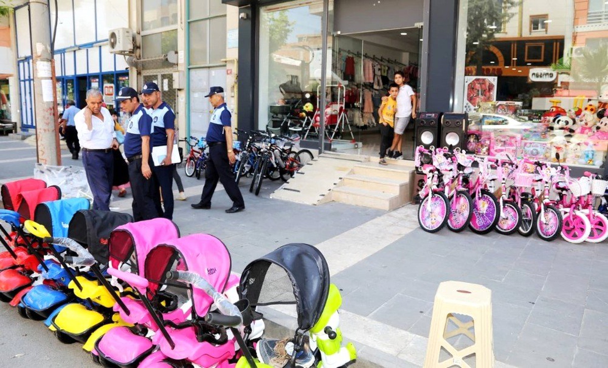 Adıyaman\'ın kaldırım işgallerine geçit verilmeyecek