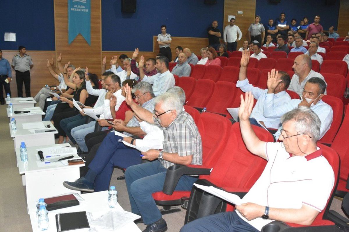Aliağa belediye meclisi toplandı