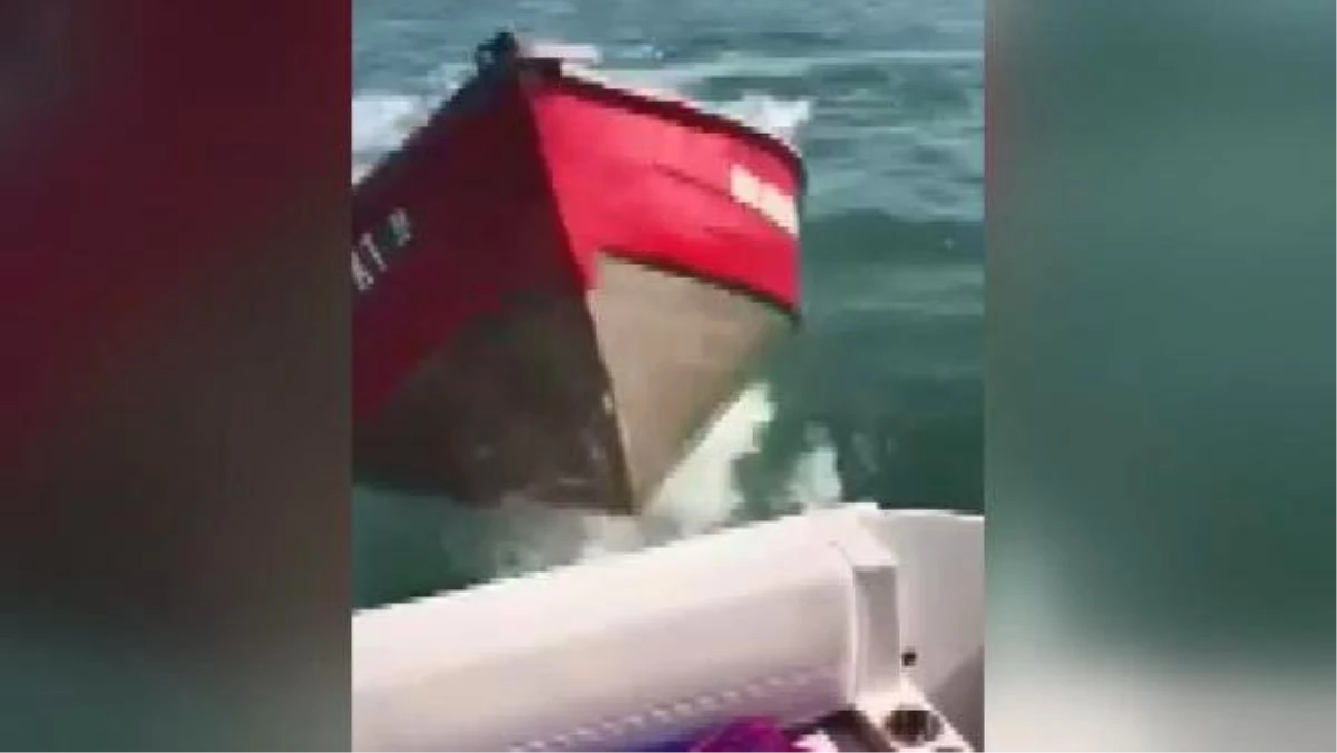 Alkollü kaptan, tekneye çarptı