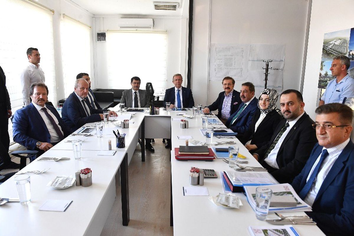 Ankara Uluslararası Fuar Alanı inşaatı tam gaz devam ediyor