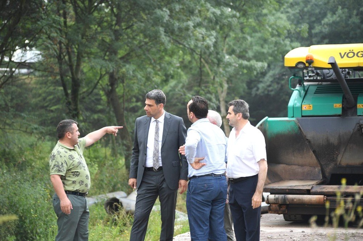 Başkan Kocaman çalışmaları yakından takip ediyor