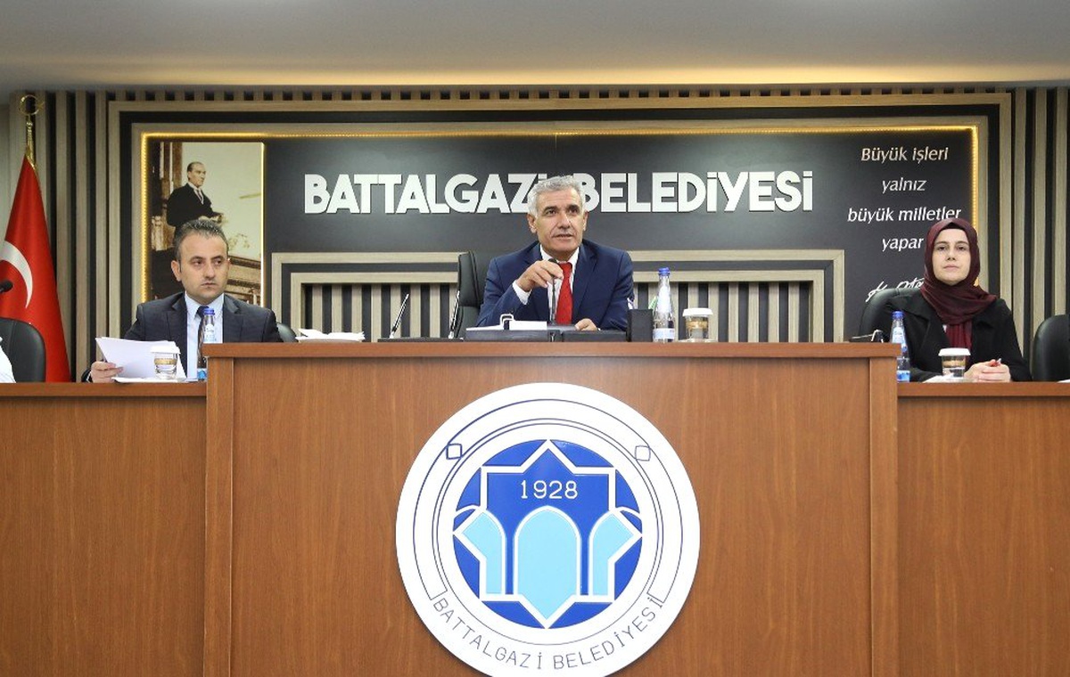 Battalgazi Belediye Meclisi, temmuz toplantısını yaptı