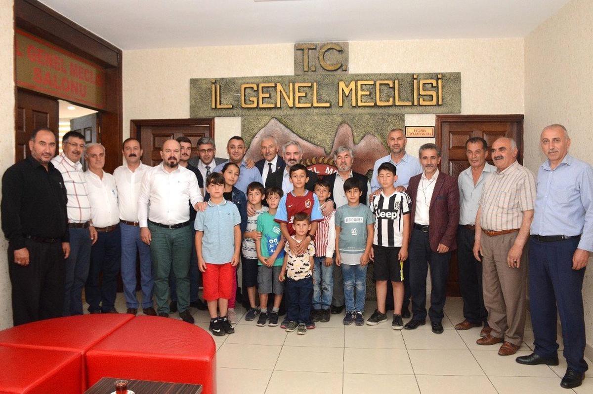 Çocuklardan İl Genel Meclisine ziyaret