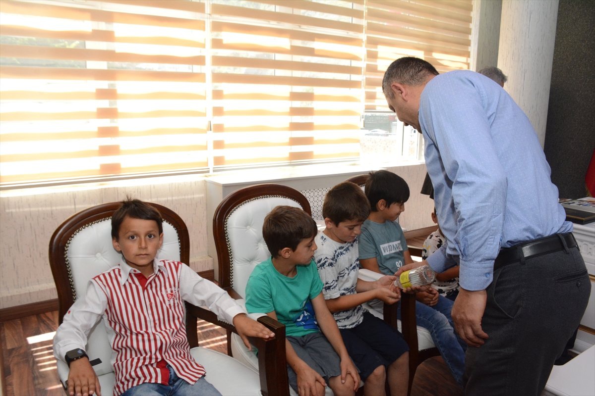 Çocuklardan İl Genel Meclisine ziyaret