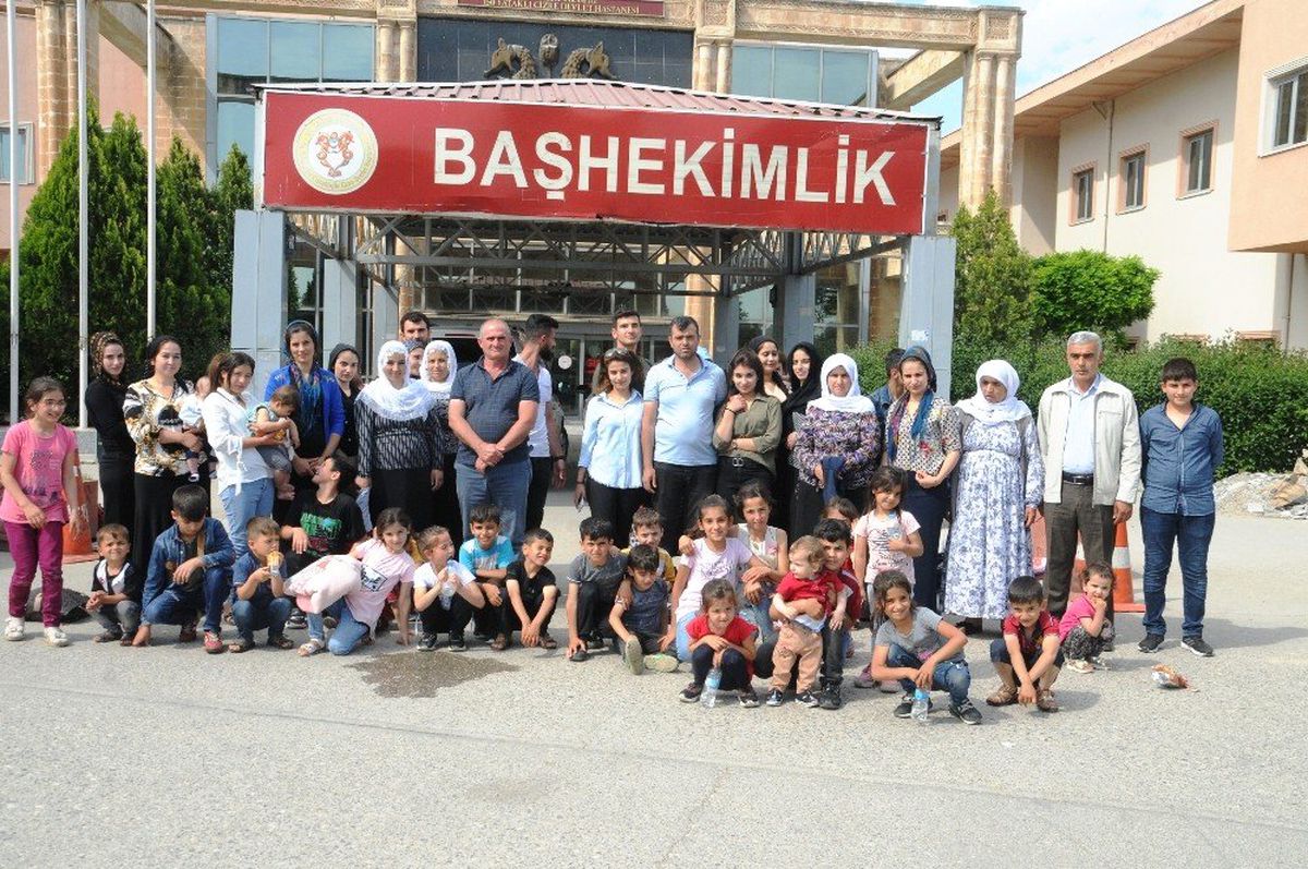Dünyada sadece 6 ailede bulunan hastalık Silopi\'de 60 kişilik ailede tespit edildi