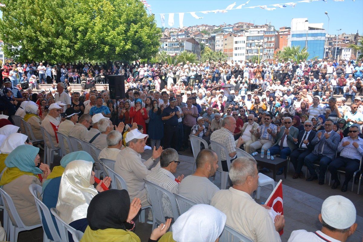Ereğli\'den ilk hacı kafilesi uğurlandı
