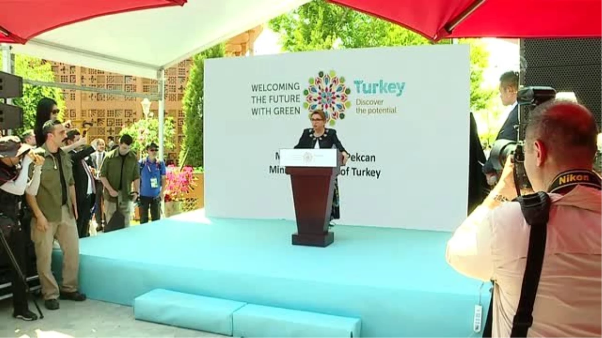 EXPO 2019 Pekin\'de Türkiye Milli Günü açılışı - Ticaret Bakanı Pekcan