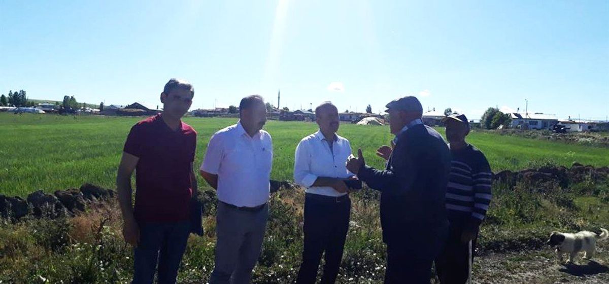 Kars\'ta arazi ekiliş kontrolleri devam ediyor