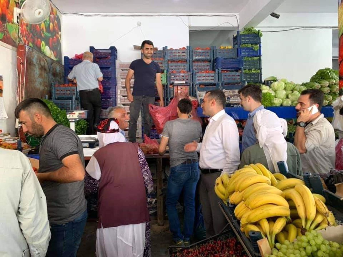 Kaymakam Dinç vatandaşlarla buluştu