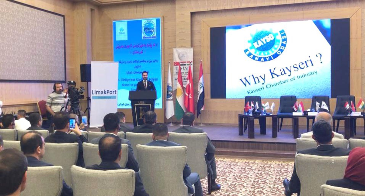 KAYSO Erbil\'de Düzenlenen Ticaret ve Yatırım Zirvesine Katıldı