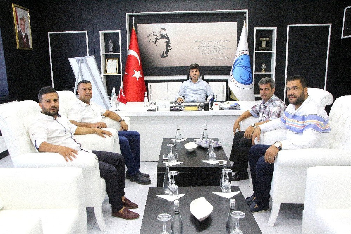 Kilis Belediyespor Yönetiminden Rektör Karacoşkun\'a ziyaret