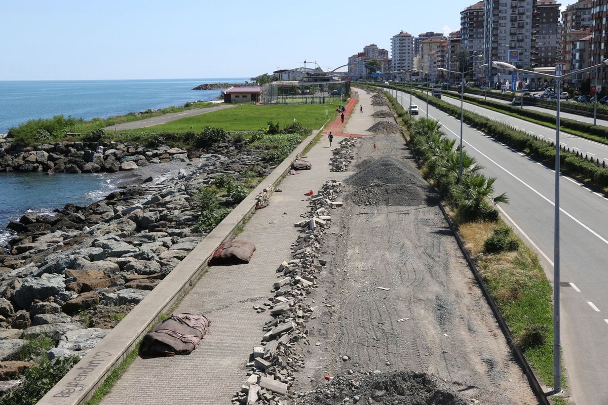 Rize bisiklet yoluna kavuşuyor