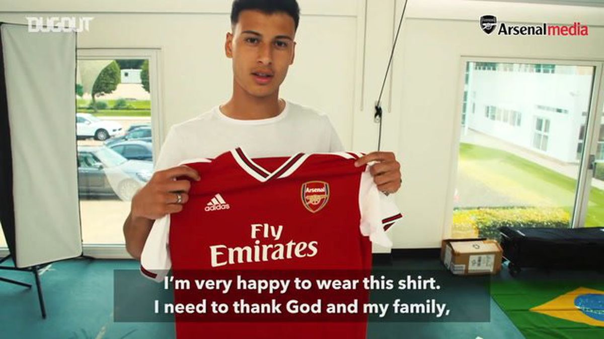 Gabriel Martinelli\'nin Arsenal\'deki İlk Günü