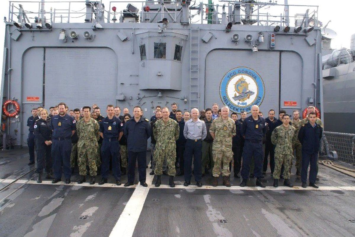 TCG Gökova\'dan Norveç\'e liman ziyareti
