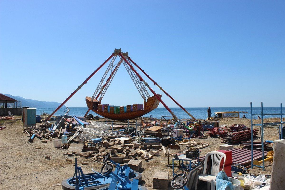 Türkeli\'de lunapark açılıyor