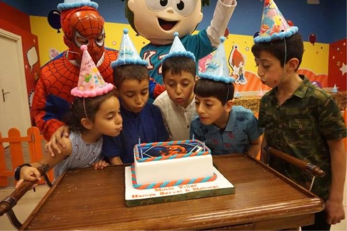 10 yaşındaki Mehmet\'in ilk doğum günü heyecanı