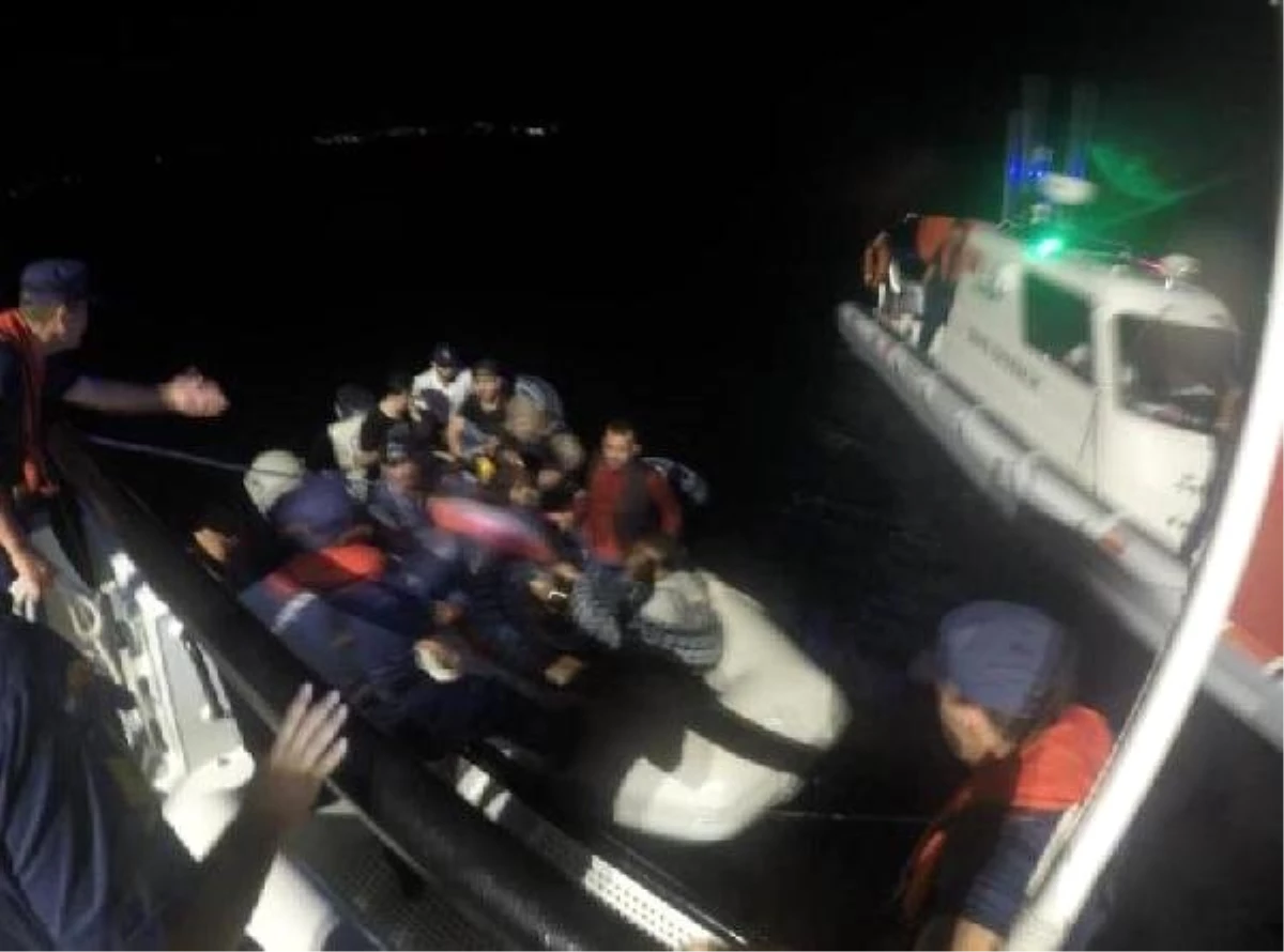 Bodrum açıklarında 10 kaçak göçmen yakalandı