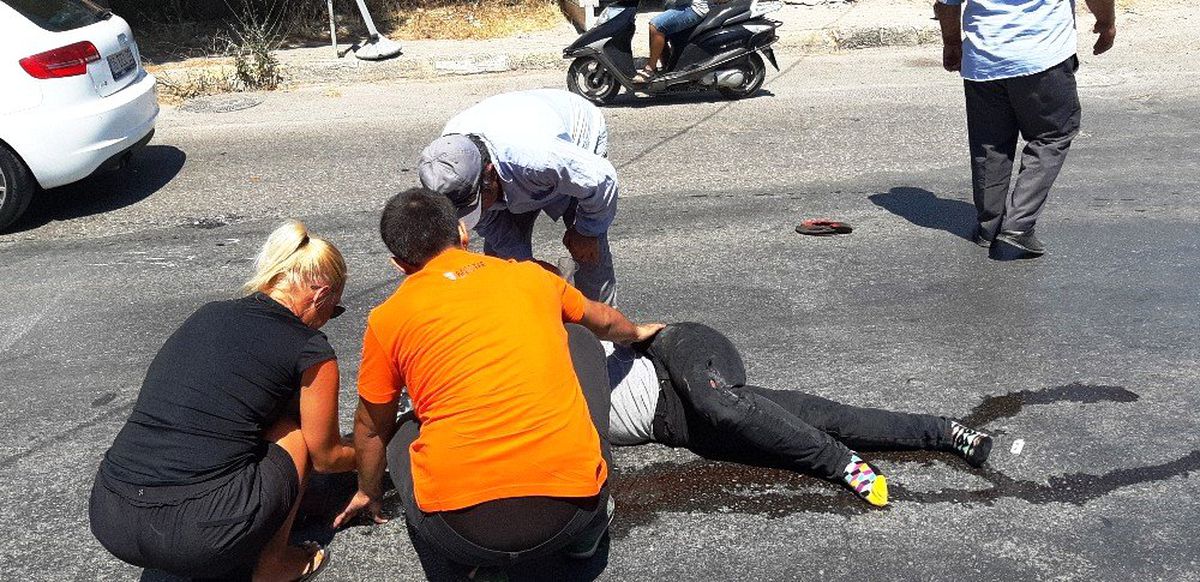 Bodrum\'da trafik kazası; 1 yaralı