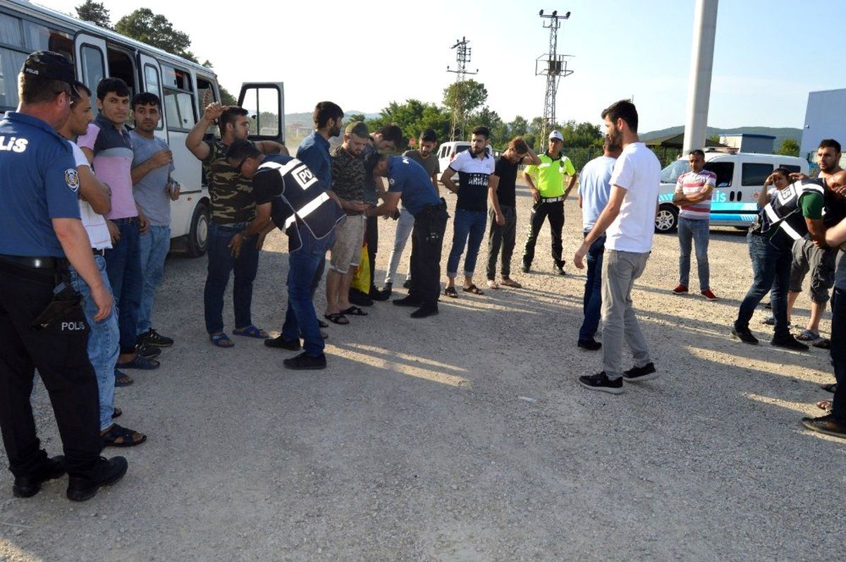 Emniyetten drone destekli kaçak göçmen operasyonu
