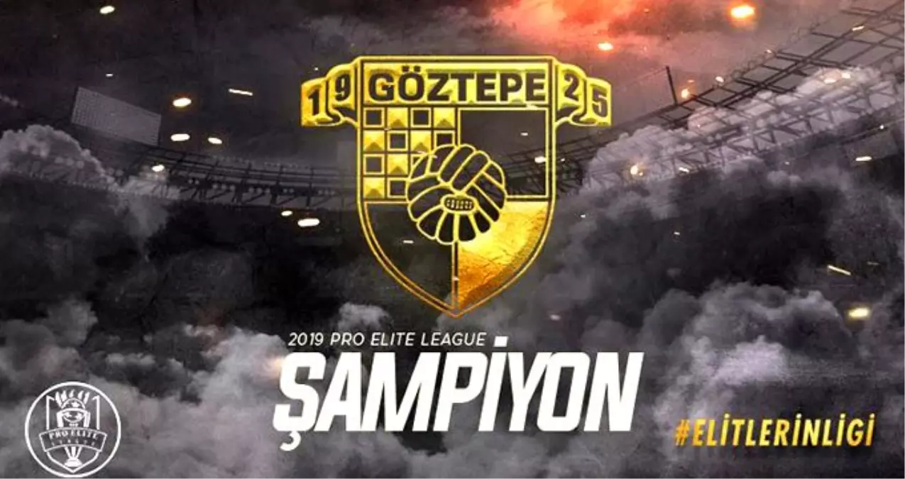 Göztepe, Pro Elite League\'de şampiyon oldu!