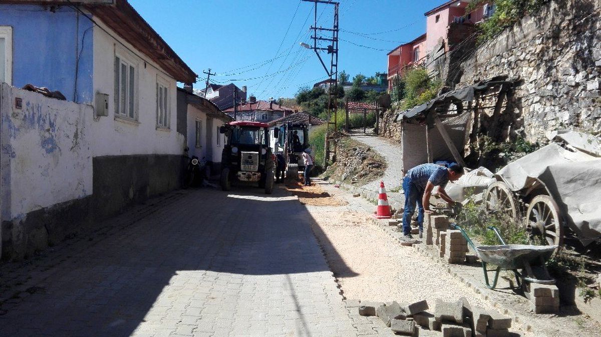 Pazaryeri\'nde altyapı çalışmalarında sona gelindi