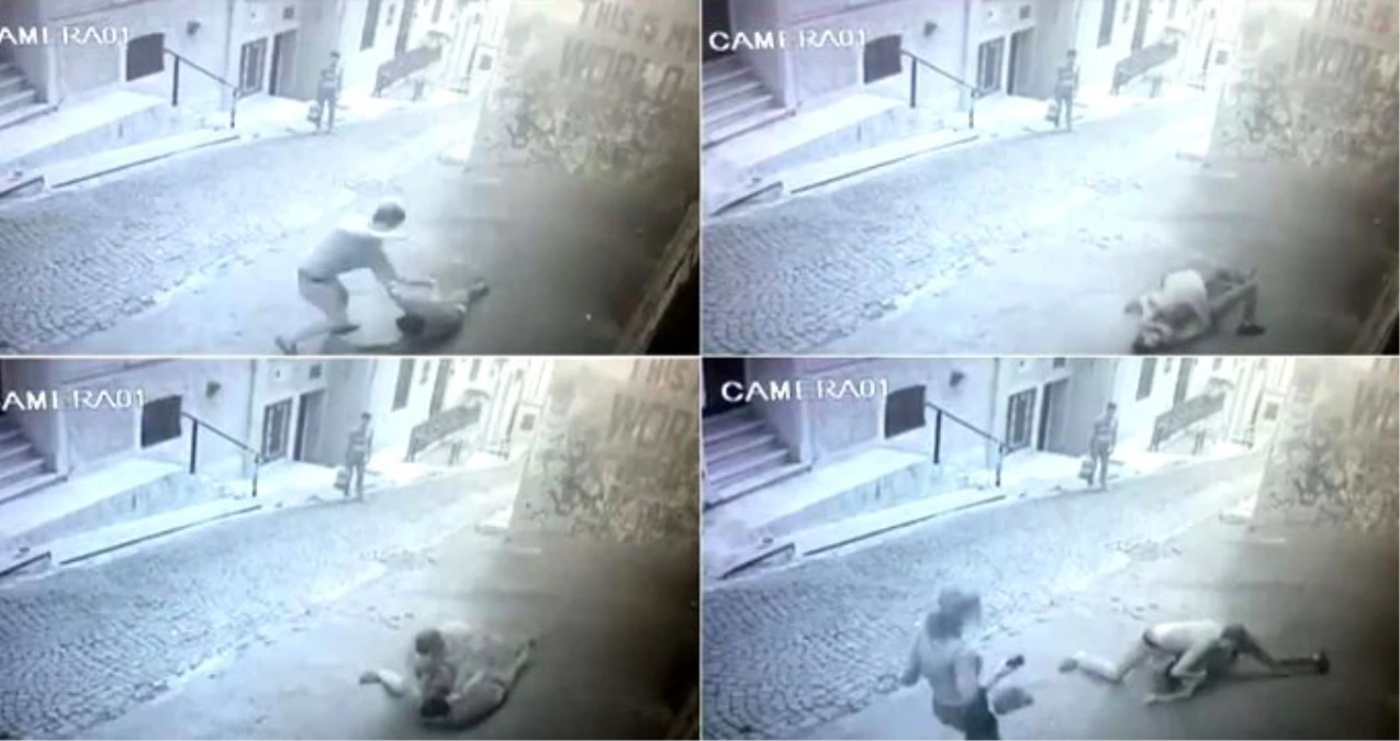Sokak ortasındaki vahşi cinayeti kameralar anbean kaydetti