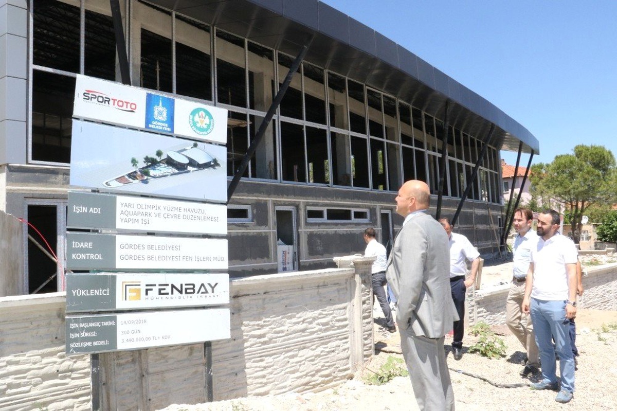 Tamamlandığında Gördes\'in yeni cazibe merkezi olacak