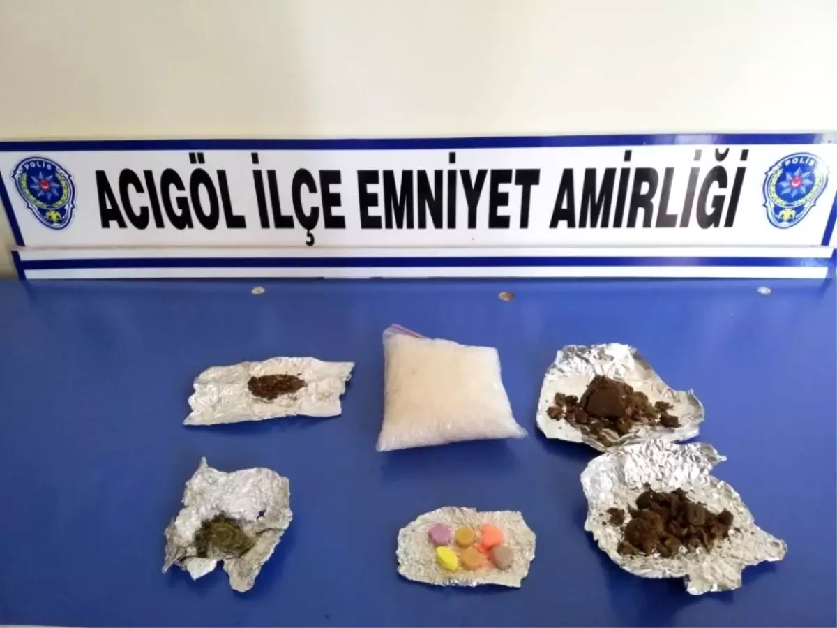 Acıgöl\'de uyuşturucu taciri 1 kişi tutuklandı