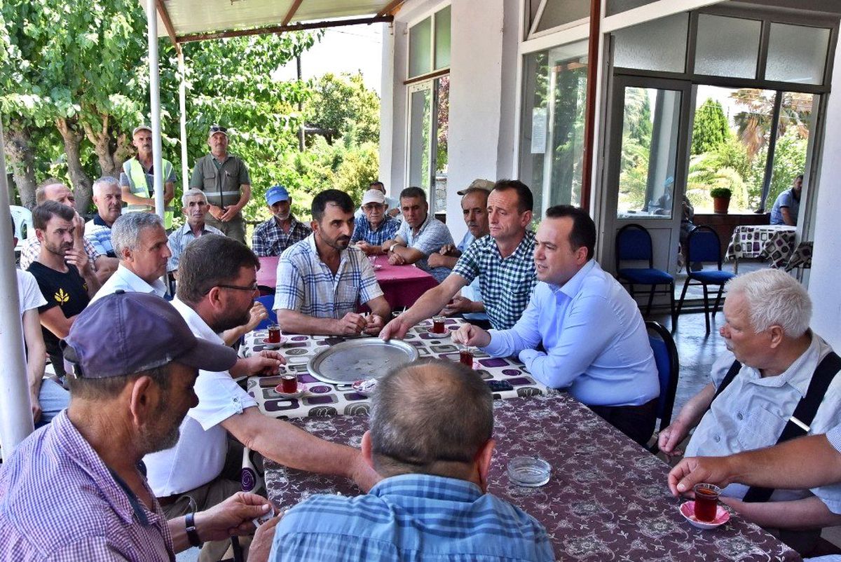 Başkan Dutlulu\'nun Mecidiye Mahallesinde vatandaşlarla buluştu