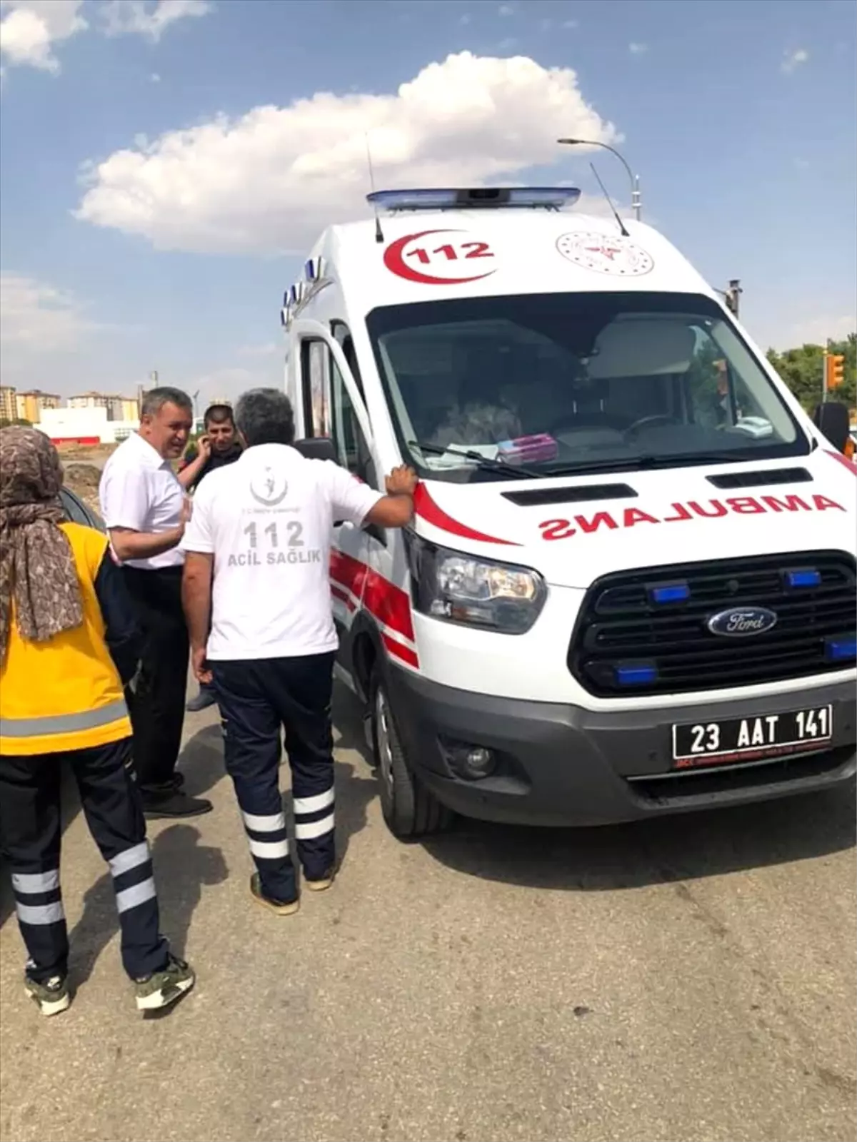 Baskil\'e tam donanımlı ambulans