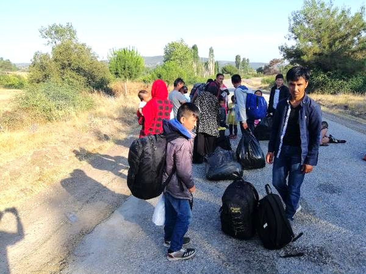 Çanakkale\'de 51 kaçak göçmen yakalandı