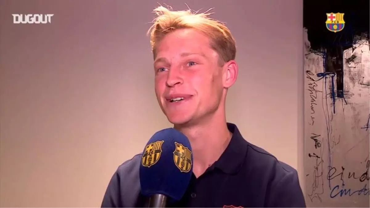 De Jong: “Burada olmaktan çok mutluyum, bu bir rüya”