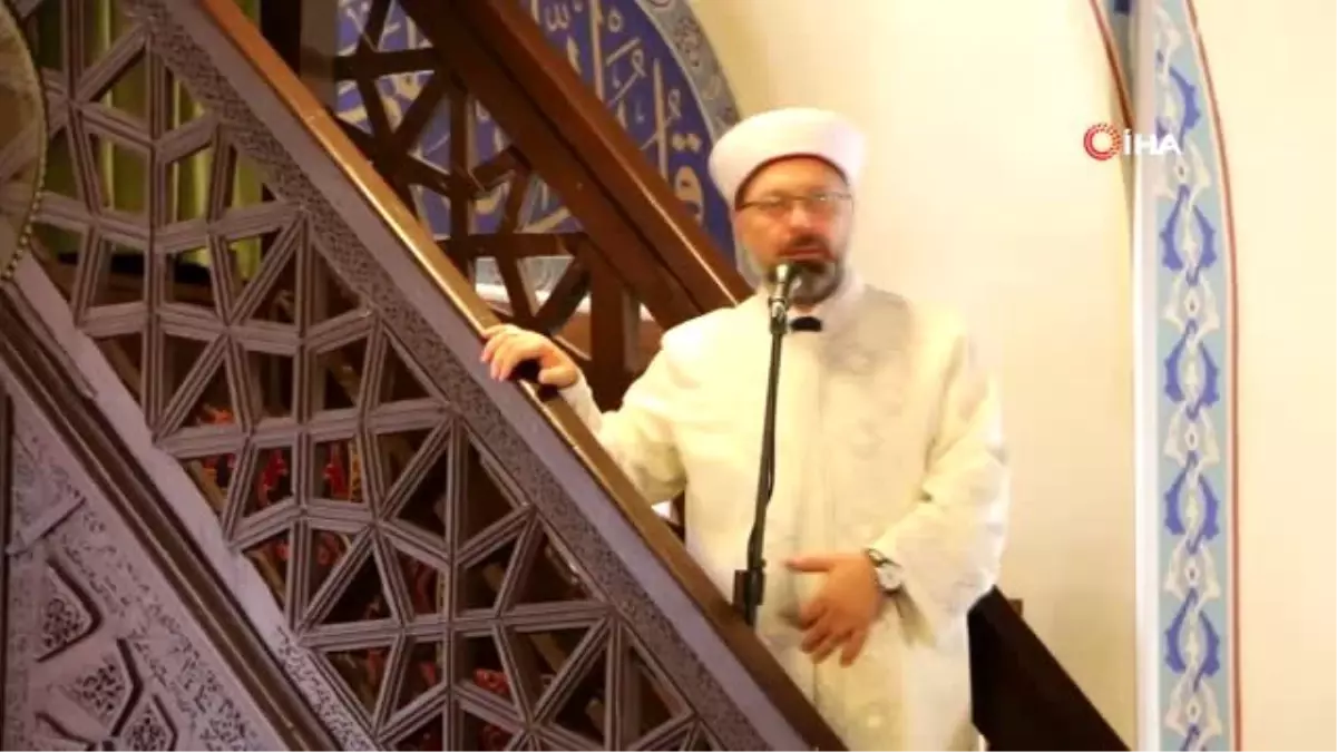 Diyanet İşleri Başkanı Erbaş, Konya\'da cuma namazını kıldırdı