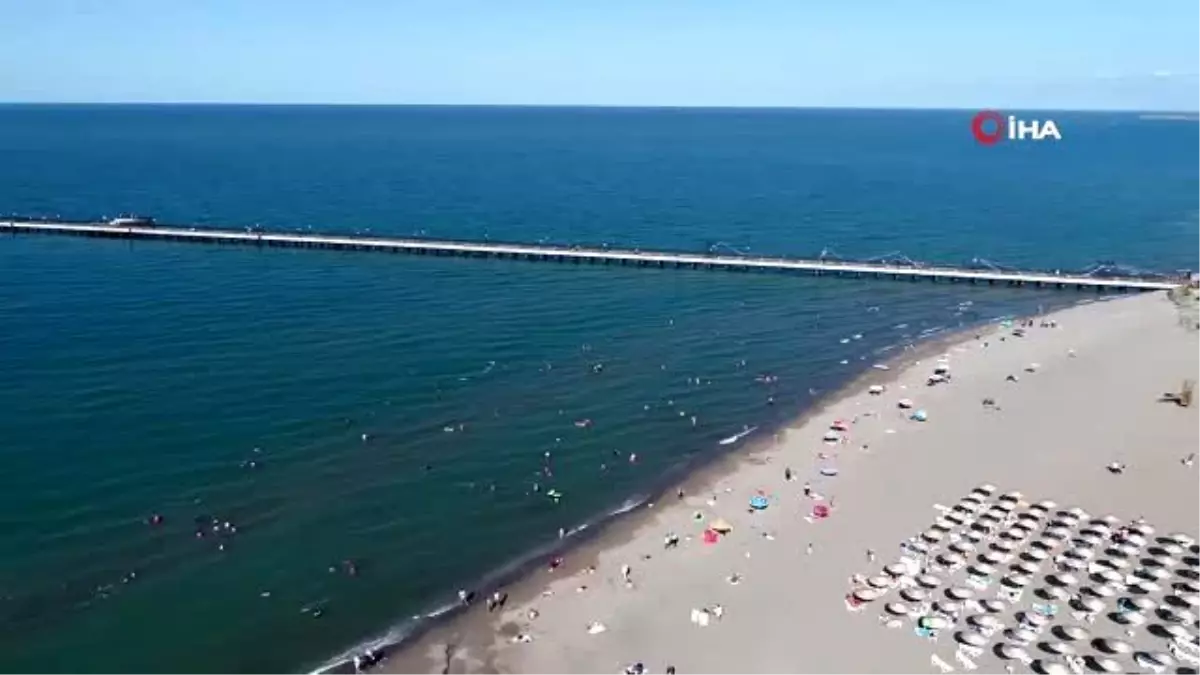 Samsun\'un Haziran ayı deniz suyu sıcaklığı Karadeniz\'in üzerinde