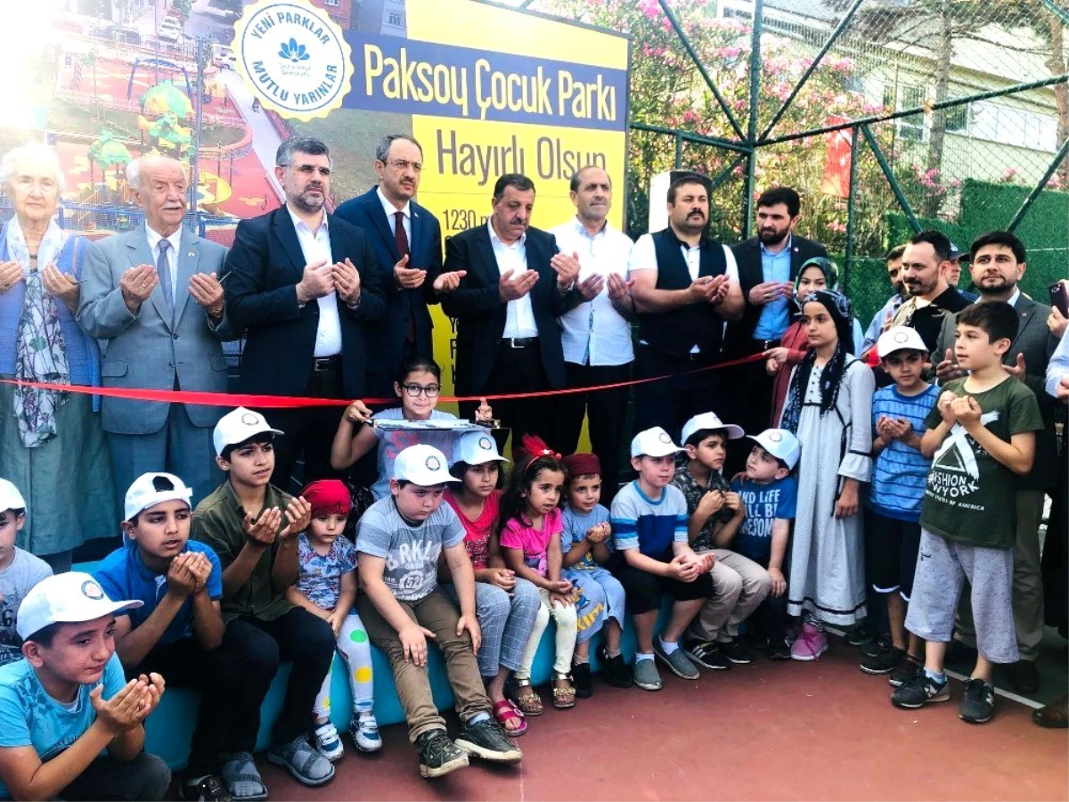 Sultanbeyli\'de Paksoy Parkı hizmete açıldı