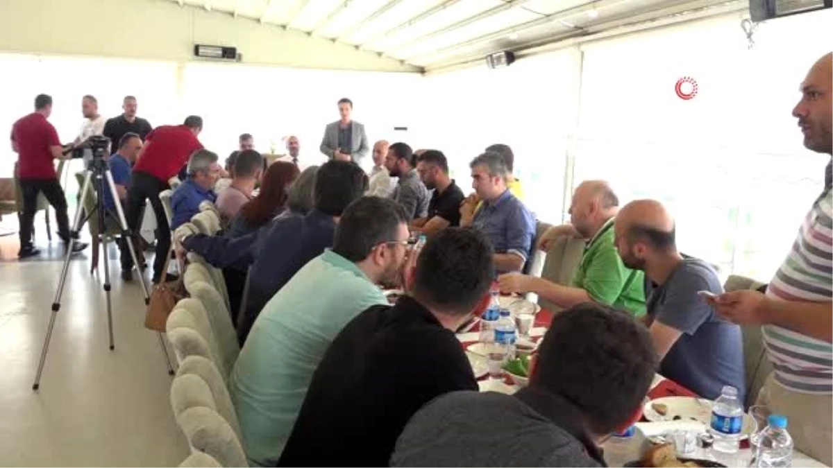 TFF\'nin Trabzonlu yöneticileri basın mensuplarıyla bir araya geldi