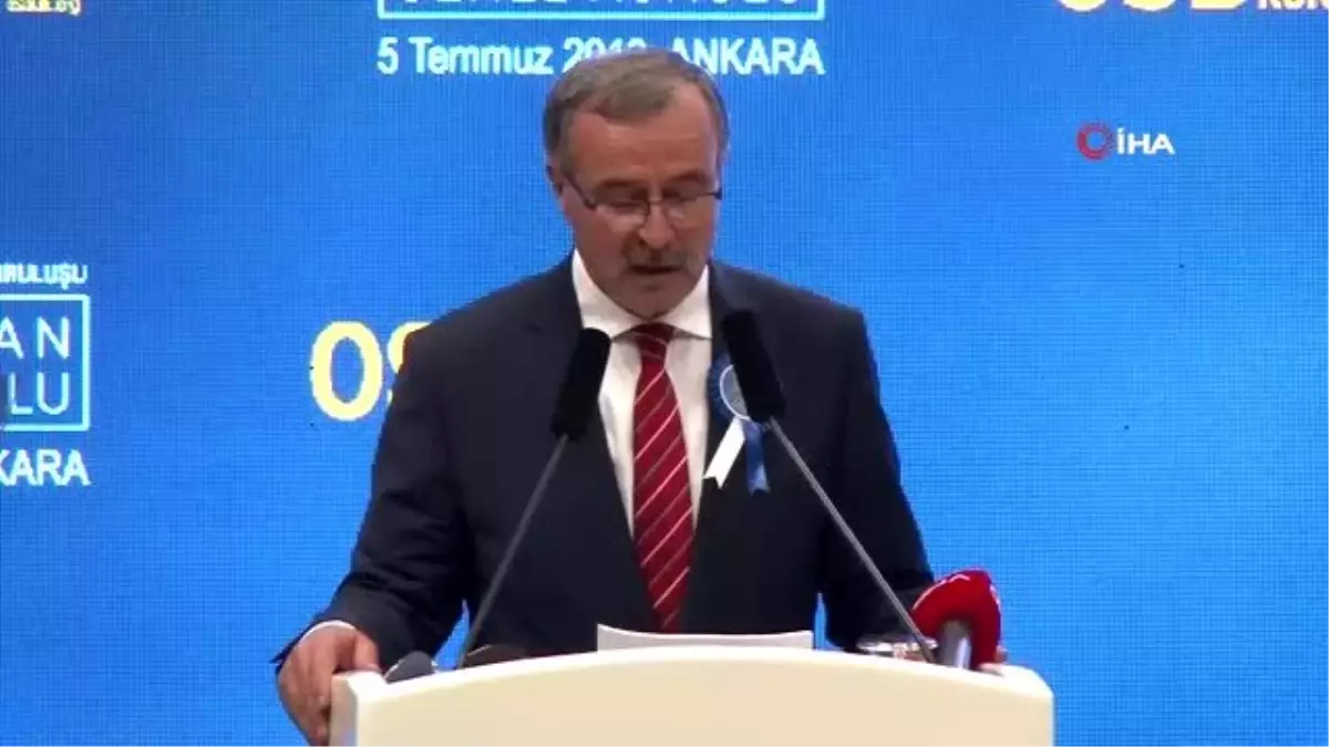TOBB Başkanı Hisarcıklıoğlu: " Devletimizle birlikte el ele vererek, sorunlarımızı çözüme...